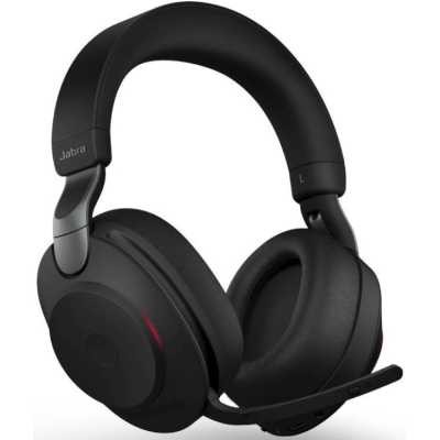 картинка jabra 28599-999-999 evolve2 85, link380a stereo black беспроводная стерео гарнитура, ms, usb-a [28599-999-999] от магазина Tovar-RF.ru