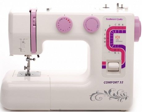 картинка швейная машинка comfort 32 магазин Tovar-RF.ru являющийся официальным дистрибьютором в России картинка швейная машинка comfort 32 от магазина Tovar-RF.ru