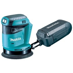 картинка Makita DBO180Z Эксцентриковая шлифовальная машина аккумуляторная [DBO180Z] {18В,Li-ion,ф125мм,7000\9500\11000об\м,ампл-2.8мм,1.7кг,кор,п\сб,б\акк и з\у,совм с 4Ач Li-ion} от магазина Tovar-RF.ru