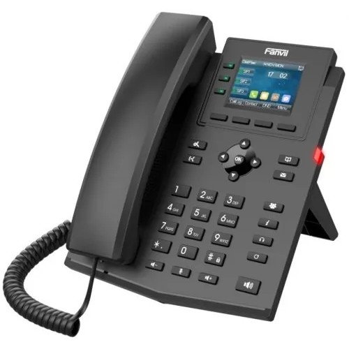 картинка fanvil x303w c б/п черный sip телефон магазин Tovar-RF.ru являющийся официальным дистрибьютором в России картинка fanvil x303w c б/п черный sip телефон от магазина Tovar-RF.ru