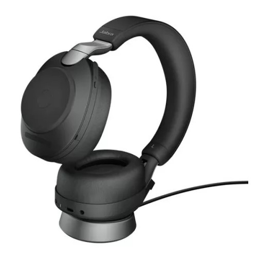 картинка jabra evolve2 85 link380a,uc stereo, stand,black;28599-989-989  от магазина Tovar-RF.ru