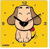 картинка Часы настенные CENTEK CT-7103 Dog от магазина Tovar-RF.ru