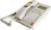 картинка телефон проводной вектор 801/01 grey от магазина Tovar-RF.ru