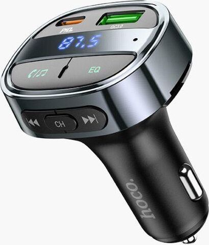картинка азу hoco (6931474765246) e70 pd30w+qc3.0 car bt fm transmitter (magic night) от магазина Tovar-RF.ru