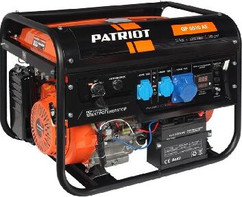 картинка Генератор PATRIOT 474101580 GP 6510AE магазин Tovar-RF.ru являющийся официальным дистрибьютором в России картинка Генератор PATRIOT 474101580 GP 6510AE от магазина Tovar-RF.ru