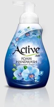 картинка Пенка-мыло для рук ACTIVE Пенка-мыло для рук "Небесный бриллиант", дозатор, 500 мл, Blue (511801096) магазин Tovar-RF.ru являющийся официальным дистрибьютором в России картинка Пенка-мыло для рук ACTIVE Пенка-мыло для рук "Небесный бриллиант", дозатор, 500 мл, Blue (511801096) от магазина Tovar-RF.ru