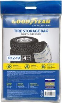 картинка авто-аксессуары goodyear gy004025 пакеты для колес 4шт. r12-19 от магазина Tovar-RF.ru являющимся официальным дистрибьютором в России картинка авто-аксессуары goodyear gy004025 пакеты для колес 4шт. r12-19 от магазина Tovar-RF.ru