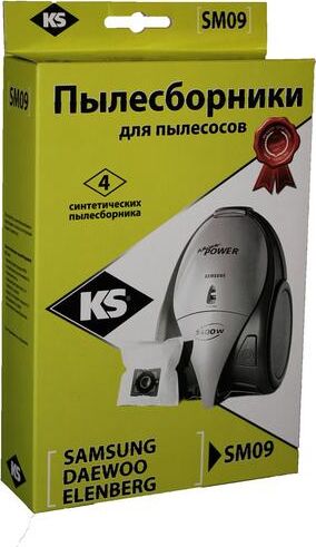 картинка пылесборники ks sm-09 синтетика комл. 4шт. магазин Tovar-RF.ru являющийся официальным дистрибьютором в России картинка пылесборники ks sm-09 синтетика комл. 4шт. от магазина Tovar-RF.ru
