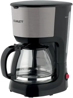 картинка кофеварка капельная scarlett sc-cm33011 750вт черный/стальной магазин Tovar-RF.ru являющийся официальным дистрибьютором в России картинка кофеварка капельная scarlett sc-cm33011 750вт черный/стальной от магазина Tovar-RF.ru