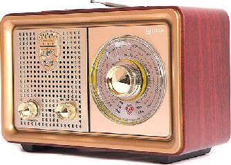 картинка радиоприёмник бзрп рп-324bt укв 64-108мгц, бат. 2*r20, 220v, usb/microsd/aux, лупа от магазина Tovar-RF.ru