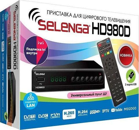 картинка приставки dvb-t/dvb-t2 selenga hd980d эфирный dvb-t2/c тв ресивер, тюнер бесплатного iptv, медиаплеер вв4073 магазин Tovar-RF.ru являющийся официальным дистрибьютором в России картинка приставки dvb-t/dvb-t2 selenga hd980d эфирный dvb-t2/c тв ресивер, тюнер бесплатного iptv, медиаплеер вв4073 от магазина Tovar-RF.ru