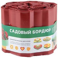 картинка Сад и огород PARK бордюр для газонов, грядок h 15см (256009) красный от магазина Tovar-RF.ru