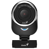 картинка web-камера genius qcam 6000 black {1080p full hd, вращается на 360°, универсальное крепление, микрофон, usb} [32200002400/32200002407] от магазина Tovar-RF.ru