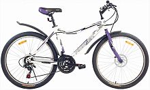 картинка велосипед pioneer sputnik 26"/18" white-violet-blackот магазина Tovar-RF.ru