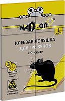 картинка Клеевая ловушка для грызунов NADZOR Клеевая ловушка для грызунов ?Книжка?, 1 шт/уп., NASAGL1 от магазина Tovar-RF.ru