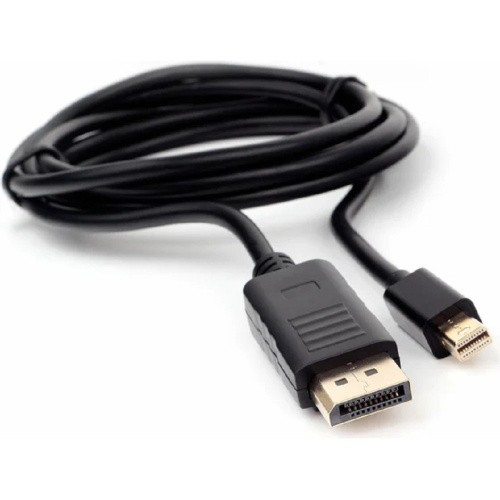 картинка cablexpert ccp-mdp2-6 кабель minidp<->dp , 20m/20m, v.1.2, 4k, 1.8м, черный, позол.разъемы, пакет от магазина Tovar-RF.ru