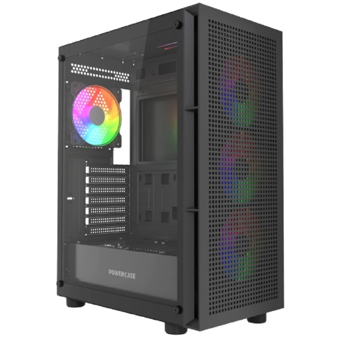 картинка Powercase Mistral EA17, Tempered Glass, 4x 120mm ARGB PWM Fan, чёрный, ATX (CMAEA17-A4) магазин Tovar-RF.ru являющийся официальным дистрибьютором в России картинка Powercase Mistral EA17, Tempered Glass, 4x 120mm ARGB PWM Fan, чёрный, ATX (CMAEA17-A4) от магазина Tovar-RF.ru