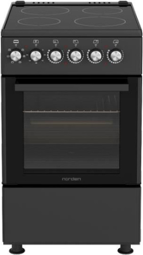 картинка плита электрическая norden ff5055xxvd черный матовый магазин Tovar-RF.ru являющийся официальным дистрибьютором в России картинка плита электрическая norden ff5055xxvd черный матовый от магазина Tovar-RF.ru