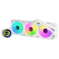 картинка lian li g89.ga2t36w.r0 система водяного охлаждения ga ii trinity 360 white (ga2t36w) / 3x120mm argb pwm fans от магазина Tovar-RF.ru