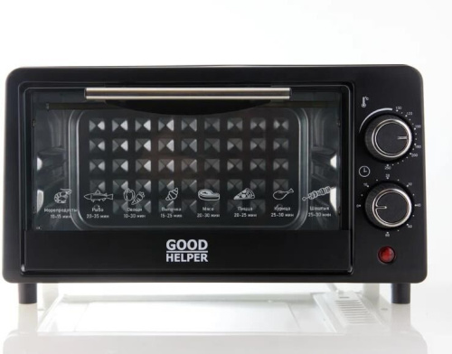 картинка мини-печь электрическая goodhelper mo-101 черный от магазина Tovar-RF.ru