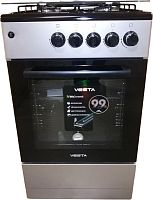 картинка плита газовая vesta bergamo vgg 50 10-g с гк серый от магазина Tovar-RF.ru