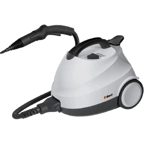 картинка bort пароочиститель bdr-2700-r {мощность 2200 вт; макс давление 4 бар; постоянная подача пара 45 г/мин; температура пара 143 °с; объем бачка 1200 мл; объем бойлера 1500 мл} [93412987] от магазина Tovar-RF.ru