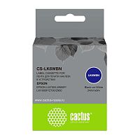 картинка картридж ленточный cactus cs-lk6wbn черный для epson lw700/lw600p/lw1000p/z700/z900 от магазина Tovar-RF.ru