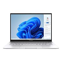 картинка asus zenbook 14 ux3405ca-ql573 [90nb14w4-m00uf0] foggy silver 14" {1920x1200 oled touch  ultra 5 225h/16384mb/1024ssdgb/dos + алюм корп; +чех} от магазина Tovar-RF.ru