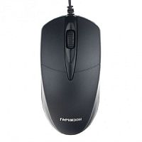 картинка гарнизон мышь gm-220xl, usb, чип- х, черный, 2м,1000 dpi, 2кн.+колесо-кнопка от магазина Tovar-RF.ru