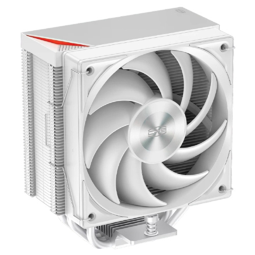 картинка кулер для процессора/ pccooler rz400 v2 wh (230w, 4-pin pwm, 155mm, al/cu, 4x6mm, 1x120mm, 86.73cfm, 32dba, 2200rpm, s: 1851/1700/1200/115x, am5/am4, black) от магазина Tovar-RF.ru