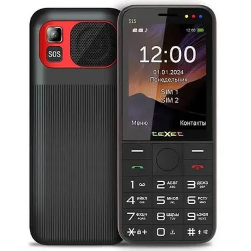 картинка texet tm-315 цвет черный-красный магазин Tovar-RF.ru являющийся официальным дистрибьютором в России картинка texet tm-315 цвет черный-красный от магазина Tovar-RF.ru