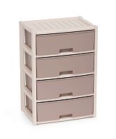 картинка Комод АЛЬТЕРНАТИВА М8759 Колорит 4-х секцион. широкий (бежевый) от магазина Tovar-RF.ru