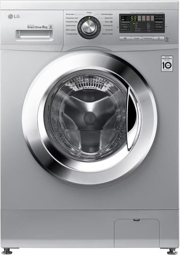 картинка стиральная машина lg f1296td4 серебристый магазин Tovar-RF.ru являющийся официальным дистрибьютором в России картинка стиральная машина lg f1296td4 серебристый от магазина Tovar-RF.ru