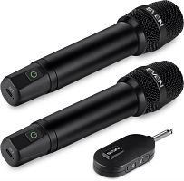 картинка набор микрофонов sven mk-742, черный (2.4ghz, 180mah) от магазина Tovar-RF.ru