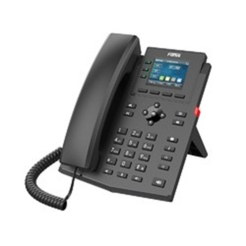 картинка fanvil x303  c б/п черный sip телефон от магазина Tovar-RF.ru