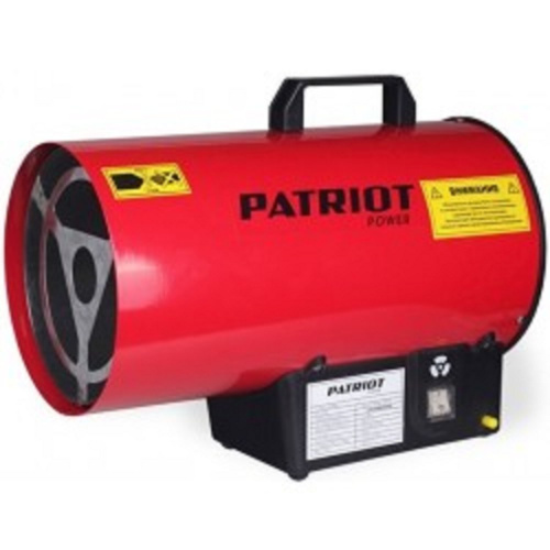 картинка калорифер газовый patriot gs 12 [633445012] {мощн. 12 квт;эл.двиг.: 25 вт - 220 вольт;  тип газа: пропан/бутан; расход: 0.71 кг/час; вес: 4.4 кг; редуктор и шланг в комплекте} от магазина Tovar-RF.ru