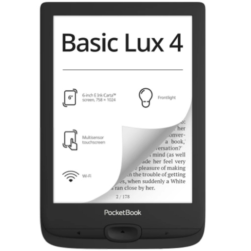 картинка электронная книга pocketbook 618 ink black от магазина Tovar-RF.ru
