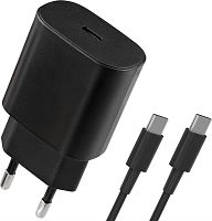 картинка сзу defender (83225) upa-125 25w,usb c,кабель type-c,черный от магазина Tovar-RF.ru
