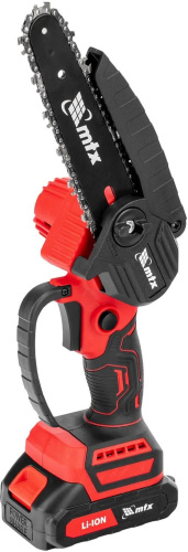 картинка MTX Цепная мини-пила аккумуляторная, MCS-150, шина 150 мм, Li-Ion, 20 В // от магазина Tovar-RF.ru