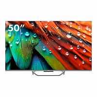 картинка 50" телевизор haier smart tv s4, qled, 4k ultra hd, серый, смарт тв, android tv[dh1vl5d04ru] от магазина Tovar-RF.ru