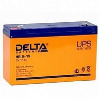 картинка delta hr 6-15 (15 а\ч, 6 в) свинцово- кислотный аккумулятор   от магазина Tovar-RF.ru