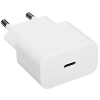 картинка сетевое зарядное устройство samsung ep-t2510,  usb type-c,  25вт,  3a,  белый [ep-t2510nwegww] от магазина Tovar-RF.ru