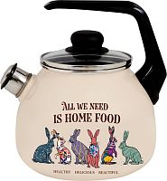 картинка Чайник APPETITE 4с209я Зайцы эмал 3,0л от магазина Tovar-RF.ru