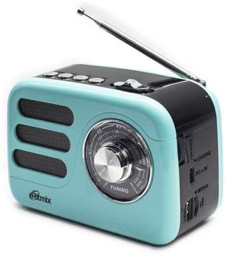 картинка радиоприемник ritmix rpr-033 azure магазин Tovar-RF.ru являющийся официальным дистрибьютором в России картинка радиоприемник ritmix rpr-033 azure от магазина Tovar-RF.ru