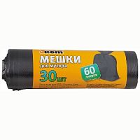 картинка Мешки д/мусора РЫЖИЙ КОТ мешки для мусора 60л 30шт/рул (003929) от магазина Tovar-RF.ru