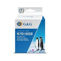 картинка картридж струйный g&g nc-pgi-1400xlm pgi-1400xl m пурпурный (12мл) для canon mb2050/mb2350/mb2040/mb2340 от магазина Tovar-RF.ru