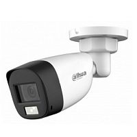 картинка dahua dh-hac-hfw1200clp-il-a-0280b-s6 уличная цилиндрическая hdcvi-видеокамера с интеллектуальной двойной подсветкой 2мп, объектив 2.8мм, ик 20м, led 20м, ip67, корпус: металл, быстрый монтаж от магазина Tovar-RF.ru