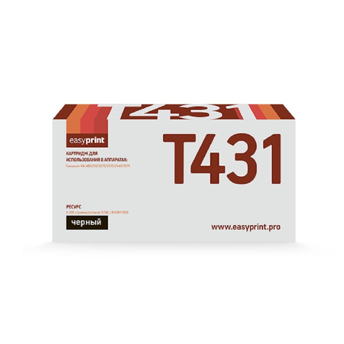 картинка             тонер-картридж easyprint lp-431 для panasonic kx-mb2230/2270/2510/2540/2571 (6000 стр.) от магазина Tovar-RF.ru