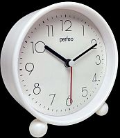 картинка Часы PERFEO (PF_C3163) Quartz "PF-TC-018" белые от магазина Tovar-RF.ru