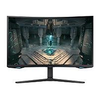 картинка lcd samsung 31.5" s32bg650ei odyssey g6 черный {va 2560x1440 240hz 350cd 16:9 полуматовая has pivot 178/178 premium pro hdmi displayport m/m usb} от магазина Tovar-RF.ru
